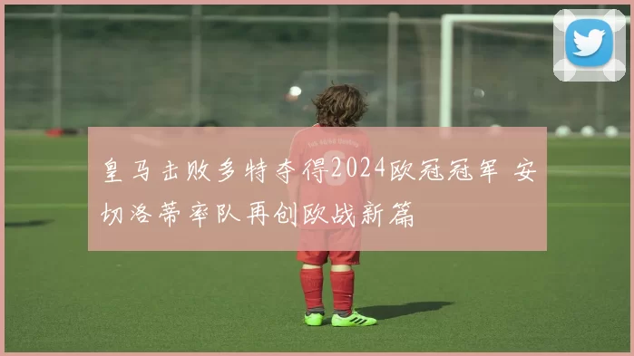 皇马击败多特夺得2024欧冠冠军 安切洛蒂率队再创欧战新篇