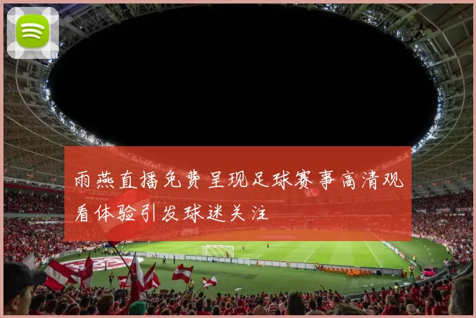 雨燕直播免费呈现足球赛事高清观看体验引发球迷关注